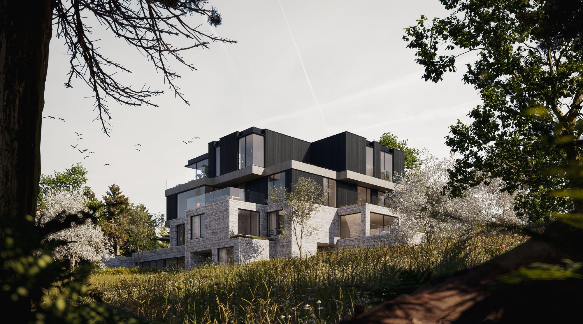 Les Béguines, 25 appartements sur les hauteurs de Durbuy